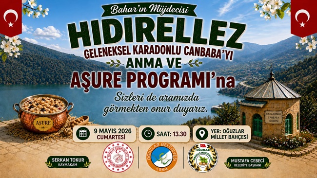 OĞUZLAR’DA HIDRELLEZ ETKİNLİĞİ!